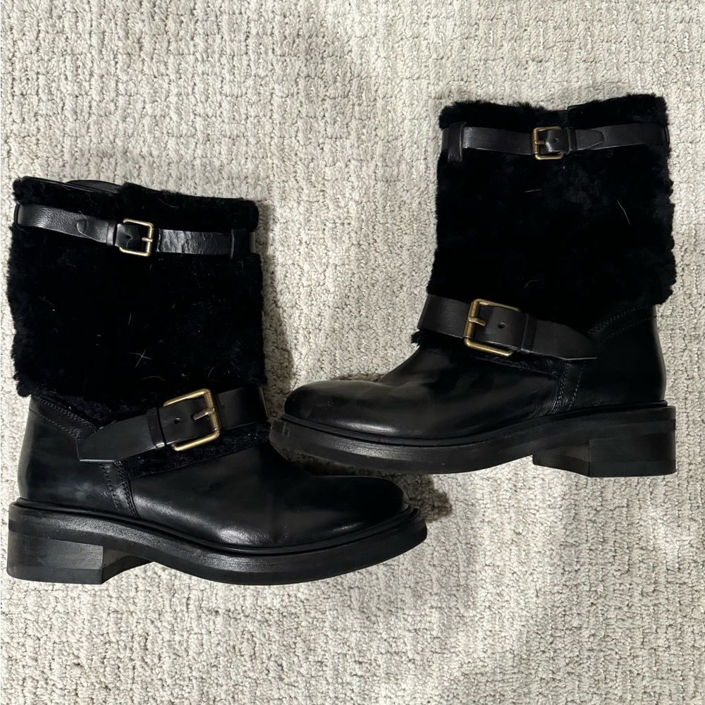Black FRYE boots